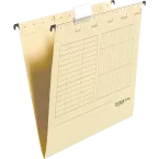 Paq 5 Dossiers susp. A4  marron-/ Pce