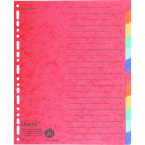 Tabblad recycled karton...