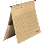 Hangmap A4 met tas bruin-/ St.