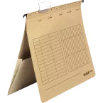Hangmap A4 met tas bruin-/ St.
