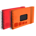 Fotoalb OFFISSIMO 23-x16cm 50bl oranje/ St.