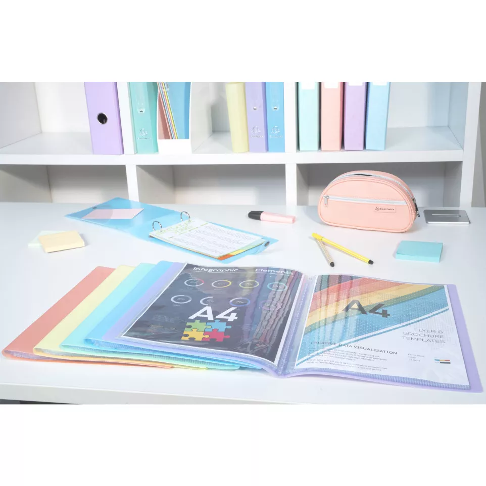 Display book Chrom. Pastel A4 40...