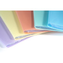 Protège-documents en polypropylène semi rigide Chromaline Pastel 60 vues - A4/ Pce