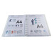Display bk KreaCover Removable 40Pkt Wht/ Pc.