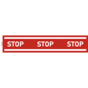 Panneau PVC adhésif antidérapant Bande stop 100 cm/ Pce