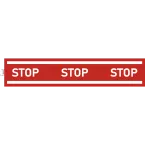 Panneau PVC adhésif antidérapant Bande stop 100 cm/ Pce