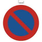 Zelfklevend paneel n-iet parkeren 30cm/ St.