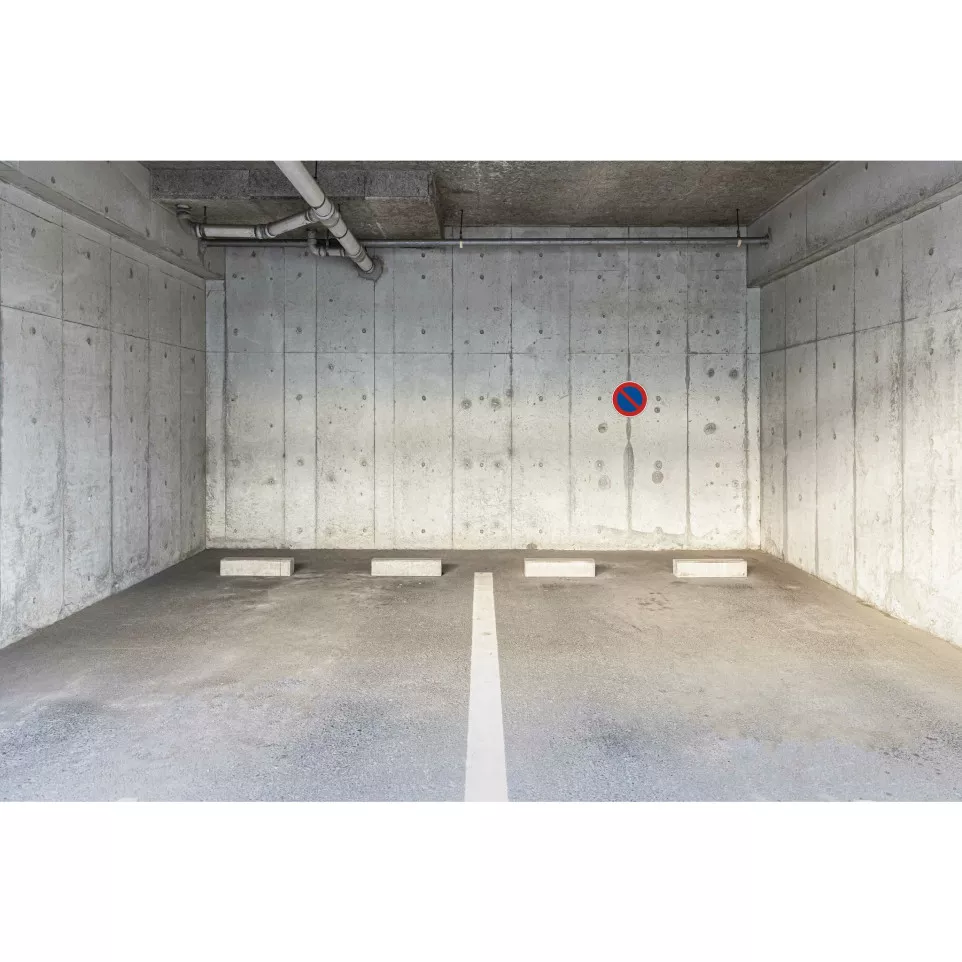 Zelfklevend paneel n-iet parkeren...