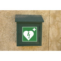 Non-slip adhesive PVC panel Defibrillator 20x20 cm/ Pc.