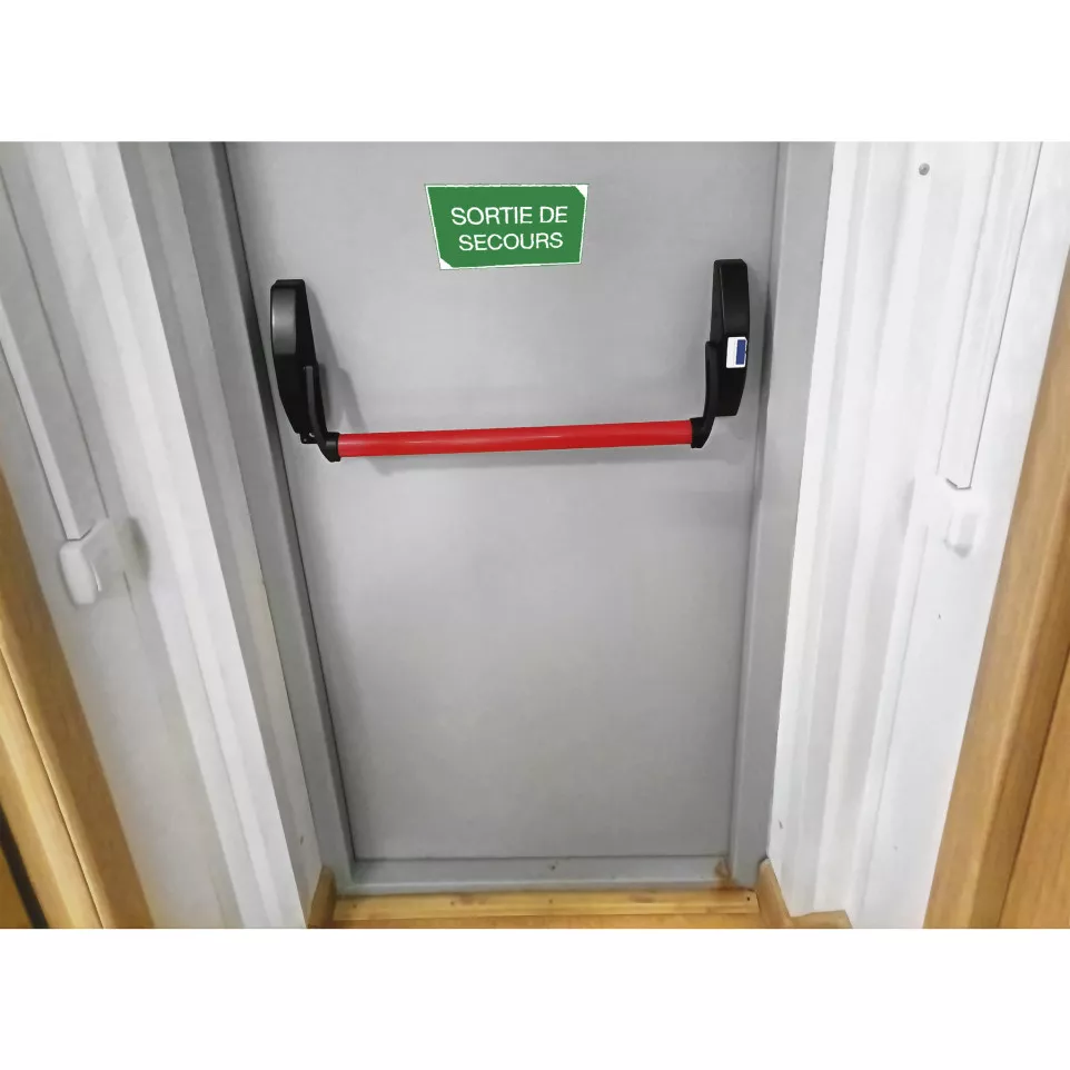 Panneau adhésif Issu-e de secours...