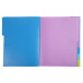 Trieur polypropylène 3 rabats Forever Young 8 compartiments - A4/ Pce