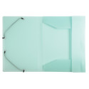 Exacompta Chromaline Pastel Elasticated Folder (3-Flap PP) A4/ Pc.