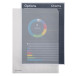 Pk 50 Cut Flush Fldr Paper 1.1mm clear/ Pc.