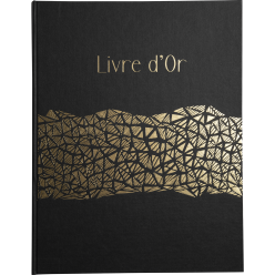 Gastenboek 100p.goud...