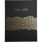 Guest book 100 pages gold 27x22cm ARAMY/ Pc.