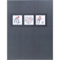 Me&You Guest book 100 pages Silver, 7x22cm/ Pc.