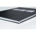 Me&You Guest book 100 pages Silver, 7x22cm/ Pc.