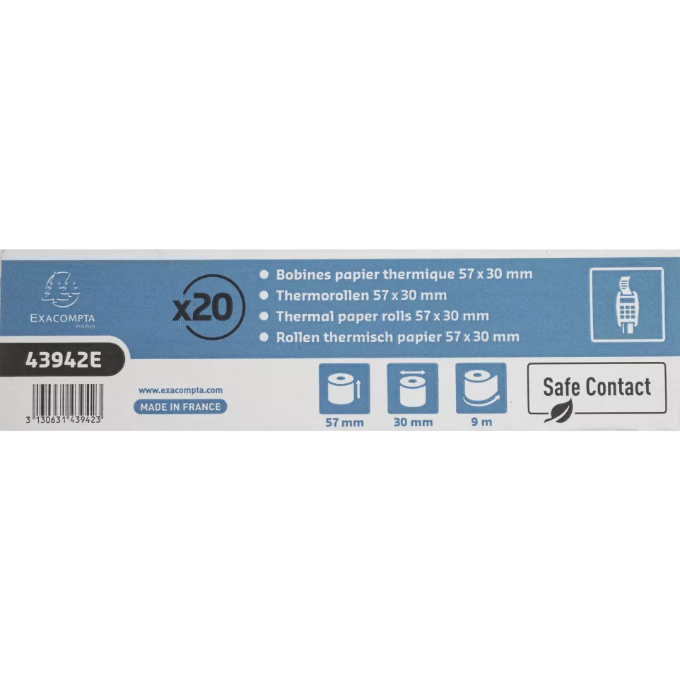 Exacompta Ref: 43942E - 57 x 30mm,...