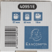 Exacompta Ref: 40951E - 57 x 40mm, Safe Contact 52gsm Thermal Paper Receipt Till Rolls, For PDQ Credit Card Machines, Card Reade