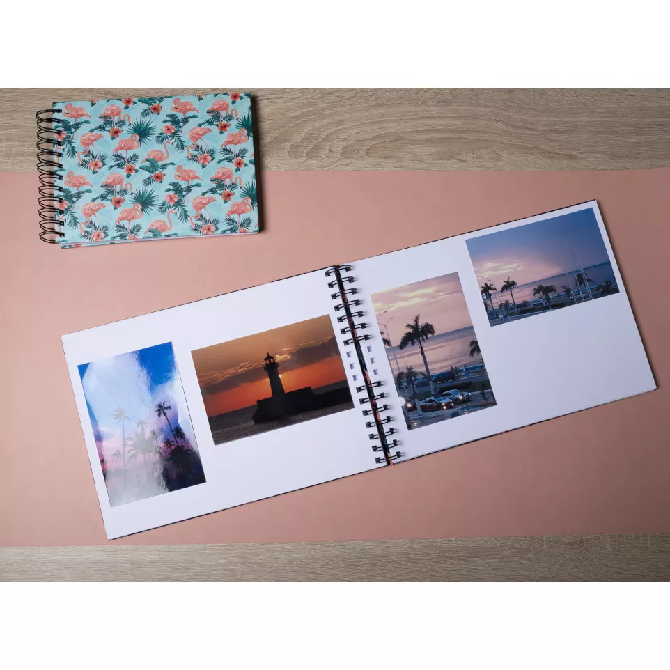 Fotoalb spiraal 50p.-wit 32x22cm...