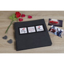 Wireb album 60p Bl 32x32cm ME&YOU Black/ Pc.