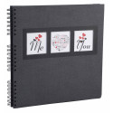 Wireb album 60p Bl 32x32cm ME&YOU Black/ Pc.