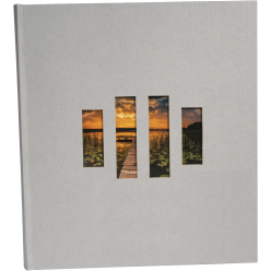 Fotoalbum 60p zwart-29x32cm...