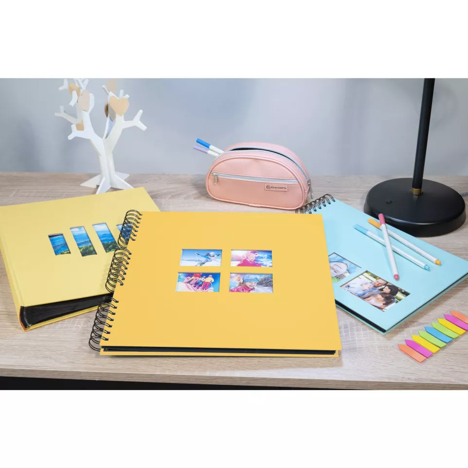 Wireb album 60pBlck 32x32cm MILANO/ Pc.