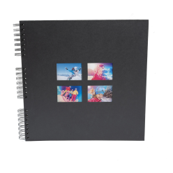 Wireb album 60pBlck 32x32cm...