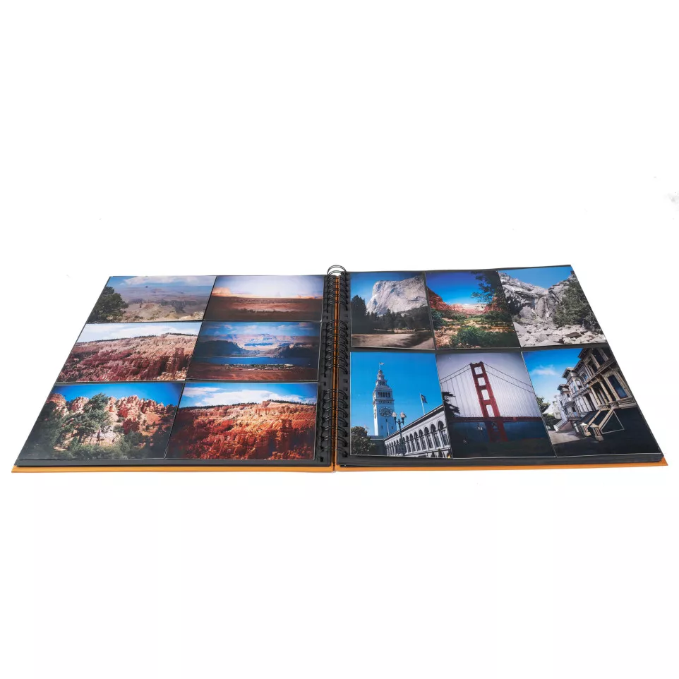 Wireb album 60pBlck 32x32cm MILANO/ Pc.