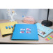Fotoal Spir 60pZwrt-32x32cm MILANO Blauw/ St.
