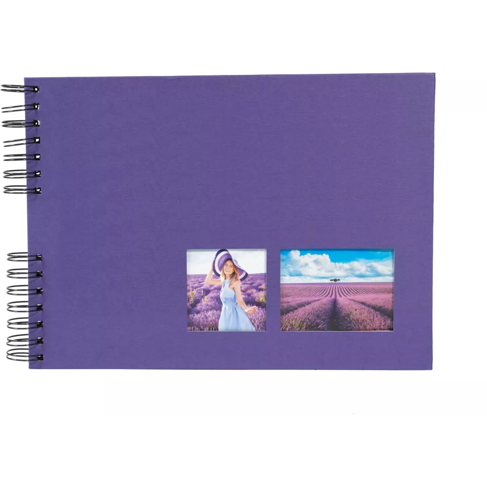 Wirebound album 50 pages Black...