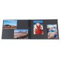 Wirebound album 50 pages Black 32x22cm MILANO/ Pc.