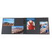 Fotoalb spir 50Zwrt-32x22cm MILANO Groen/ St.