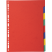 Dividers 8 Pt Recycled Card brights/ Pc.