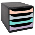 Module de classement Big Box 4 tiroirs Aquarel/ Pce