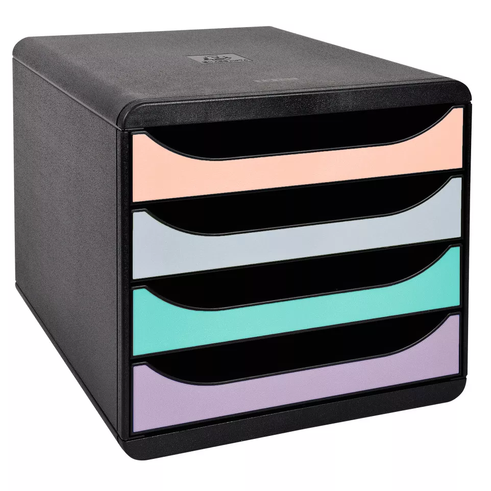 BIG-BOX Aquarel black/glossy pastel/ Pc.