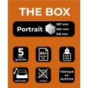 THE BOX open Linicolor harlequin translu/ Pc.