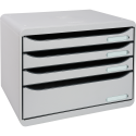 Module de classement Big Box Plus horizon 4 tiroirs Office/ Pce