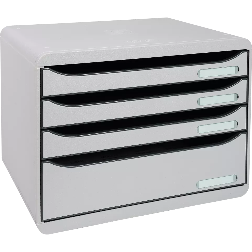 Exacompta BIG-BOX PLUS Large 4 Drawer...