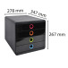 Pop-Box Black Office black/harlequin/ Pc.