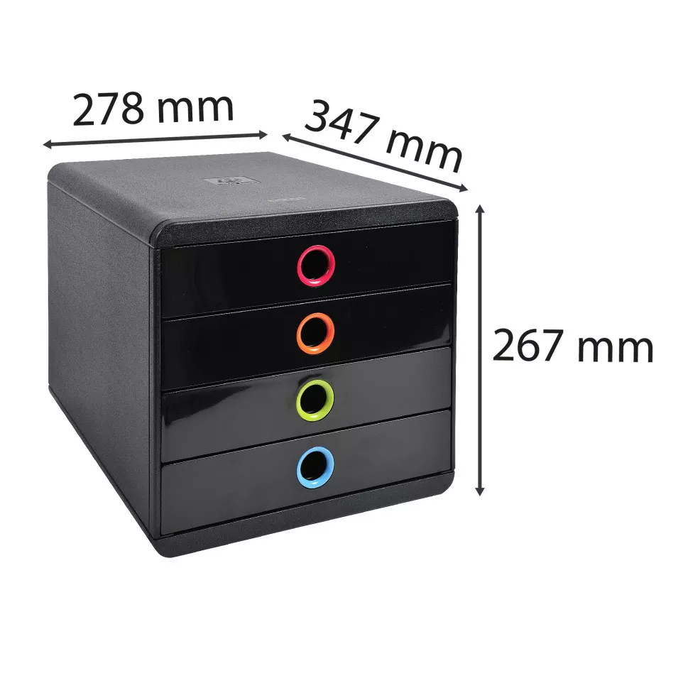 Pop-Box Black Office black/harlequin/...