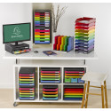 MODULO A4 5 draw black/harlequin glossy/ Pc.