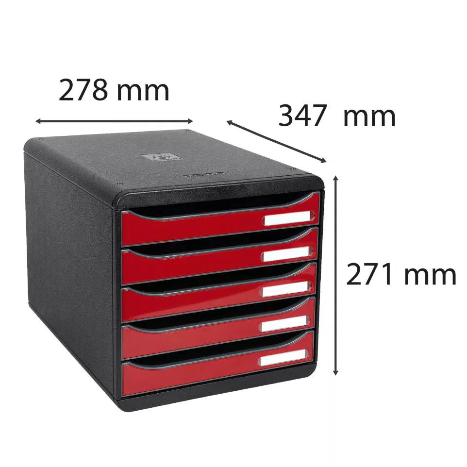 BIG-BOX PLUS black/glossy ocean blue/...