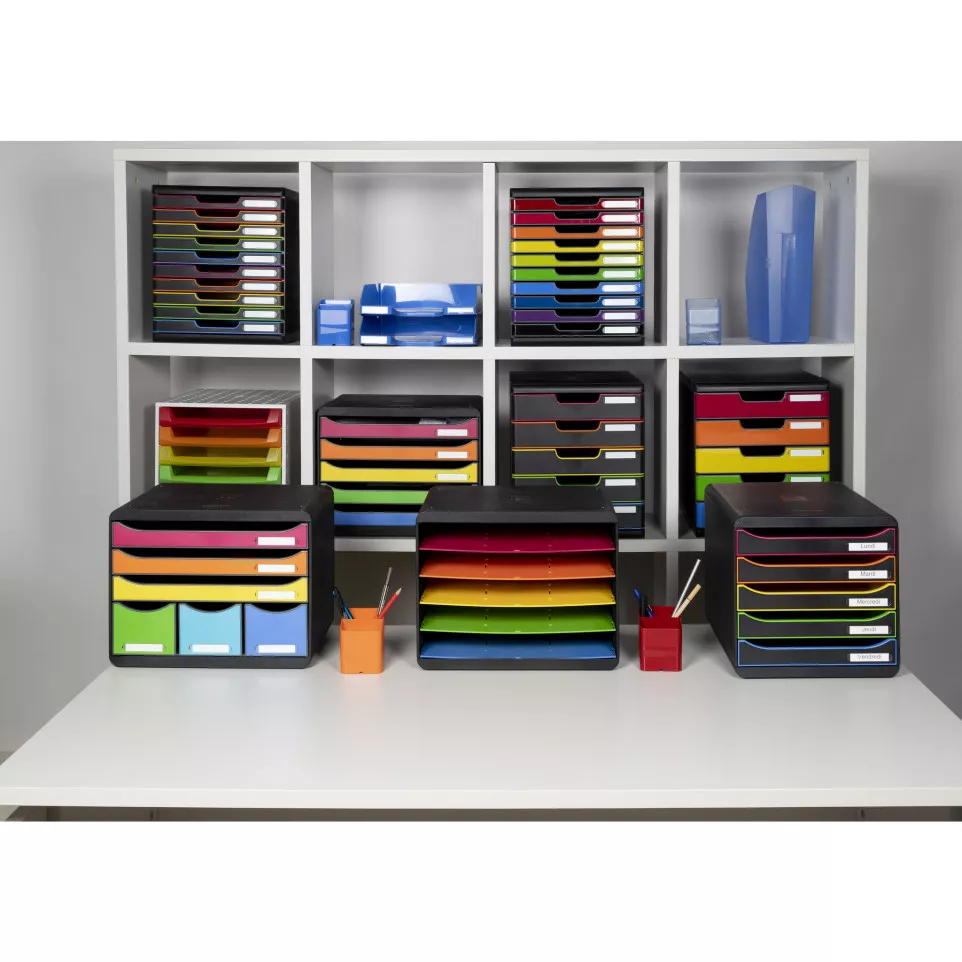 STORE-BOX MAXI 6 drawers harlequin/ Pc.