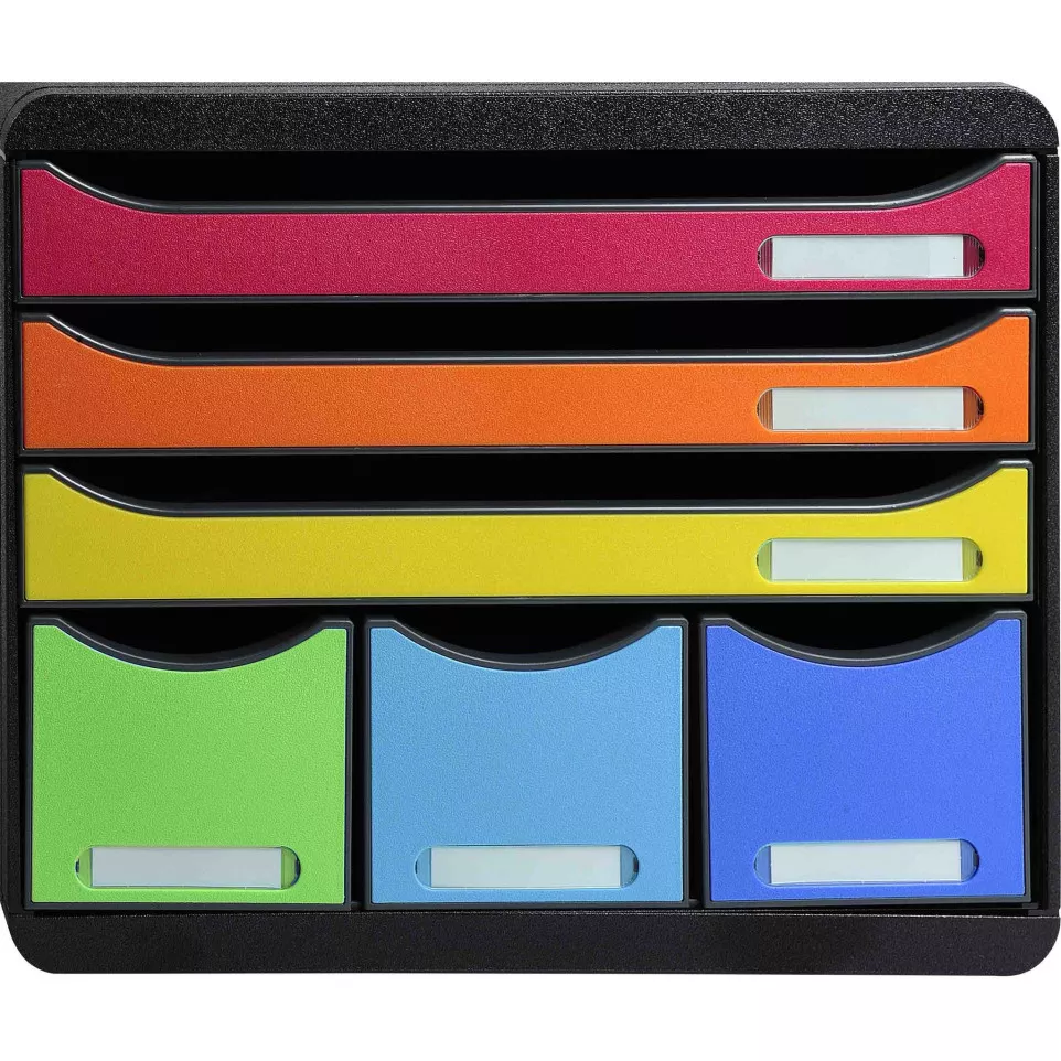 STORE-BOX MAXI 6 drawers harlequin/ Pc.