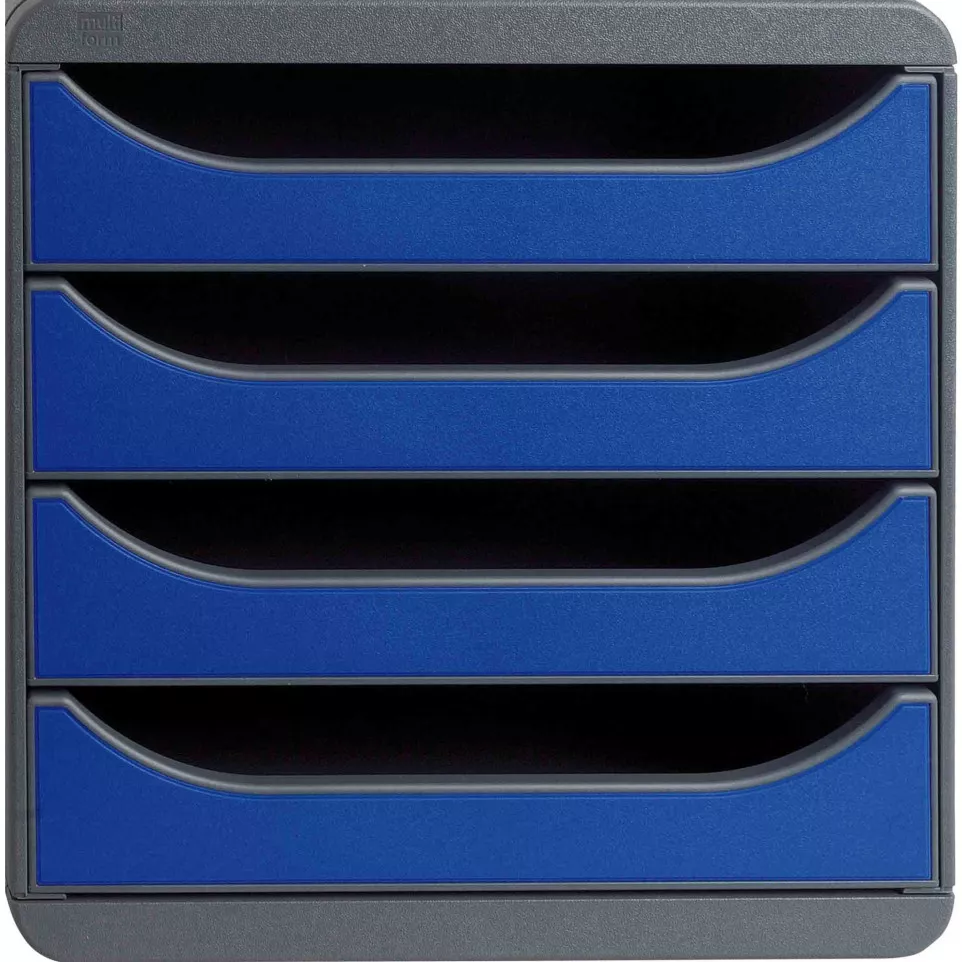 BIG-BOX Iderama zwart/oceaan blauw-/ St.