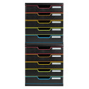 MODULO 5 gesl.laden-zw/harlekijn/zwart/ St.