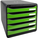 BIG-BOX PLUS black/glossy ocean blue/ Pc.