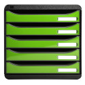 BIG-BOX PLUS black/glossy ocean blue/ Pc.